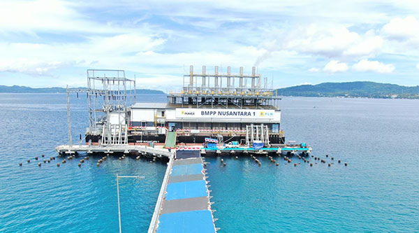PLN Resmi Operasikan BMPP Nusantara 1, Pembangkit Terapung Pertama Buatan Indonesia 1 PT PLN (Persero) resmi mengoperasikan pembangkit listrik terapung pertama buatan Indonesia yang diberi nama Barge Mounted Power Plant (BMPP) Nusantara-1.