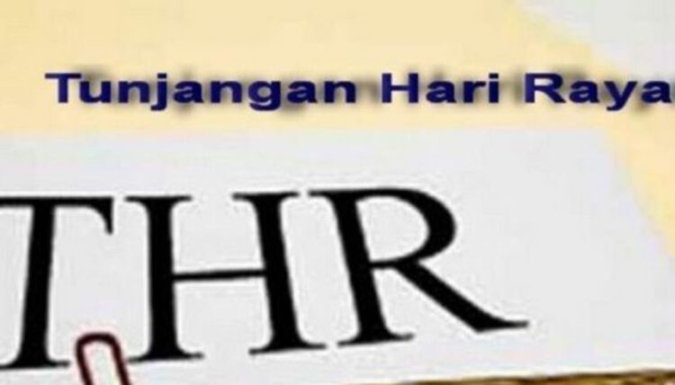 ILUSTRASI— Tunjangan Hari Raya (THR).