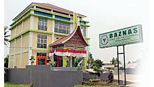 Kantor Baznas Kota Padang.