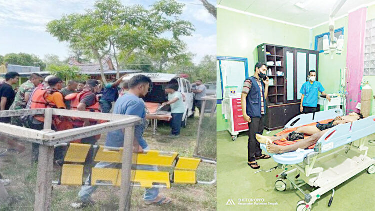 Pria Diduga ODGJ Hanyut Terseret Ombak di Pantai Pariaman, Saksi Sempat Melihat Korban Berlarian ke Arah Laut 1 TERSERET OMBAK— Jasad AB (25) yang hanyut terseret ombak dibawa ke RSUD Pariaman, sebelum dibawa ke rumah duka Jumat (20/5).