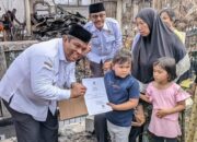 2 KK Korban Kebakaran di Sungai Buluah Dibantu