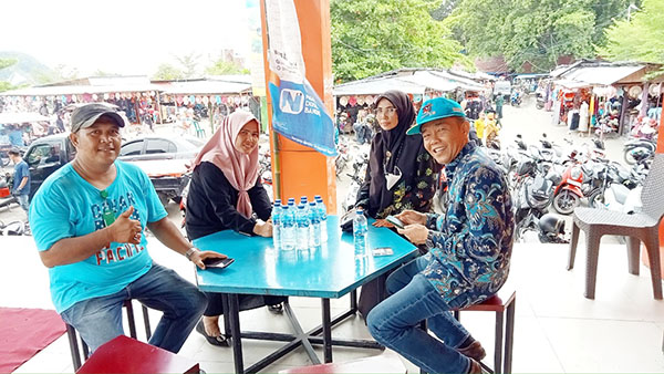 GELIAT WISATA— Kadisparpora  Pessel Suhendri didampingi Kabid Pariwisata dan Ekonomi Kreatif, Wildan meninjau salah satu objek wisata berbayar yang ada di Pessel.