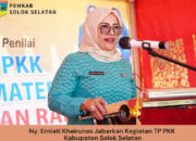 Ny Erniati Jabarkan Kegiatan TP PKK Solsel