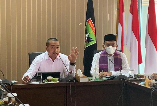 Flyover Bandara Internasional Minangkabau.