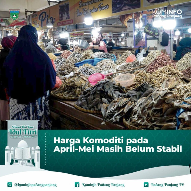Harga Komoditi pada April Mei masih Belum Stabil