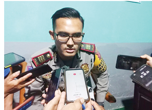Selama Libur Lebaran, Polres Bukittinggi Catat 375 Kasus Laka Lantas 1 Kasat Lantas Polres Bukittinggi AKP Ghanda Novidiningrat saat diwawancarai wartawan.