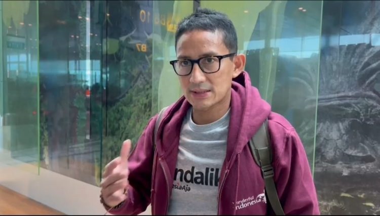 Perputaran Uang Selama Libur Lebaran Diproyeksikan Capai Rp 72 Triliun 1 Menteri Pariwisata dan Ekonomi Kreatif (Menparekraf) Sandiaga Uno .