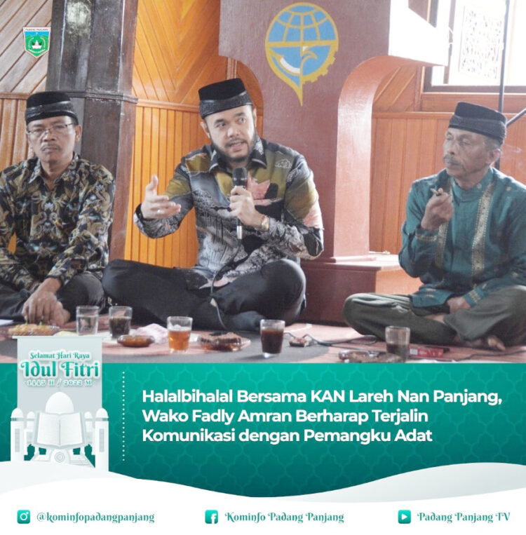 SAMBUTAN— Wako Padangpanjang Fadly Arman memberikan sambutan pada acara, kemarin.