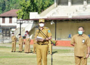 Wako Sawahlunto Pimpin Apel Awal Masuk Kerja, Tak Hadir Tanpa Keterangan bakal Disanksi