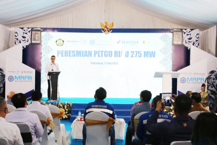 PLTGU Riau Diresmikan.