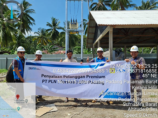 menggaet Pelanggan --PT PLN Unit Pelaksana Pelayanan Pelanggan (UP3) Padang berhasil menggaet Pelanggan Premium pada bulan April hingga Kamis (12/05) sebanyak 9 pelanggan.