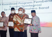 Agam Raih Apresiasi dan Penghargaan KPK RI