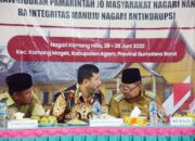 Nagari Kamang Hilia Diharapkan jadi Desa Anti Korupsi