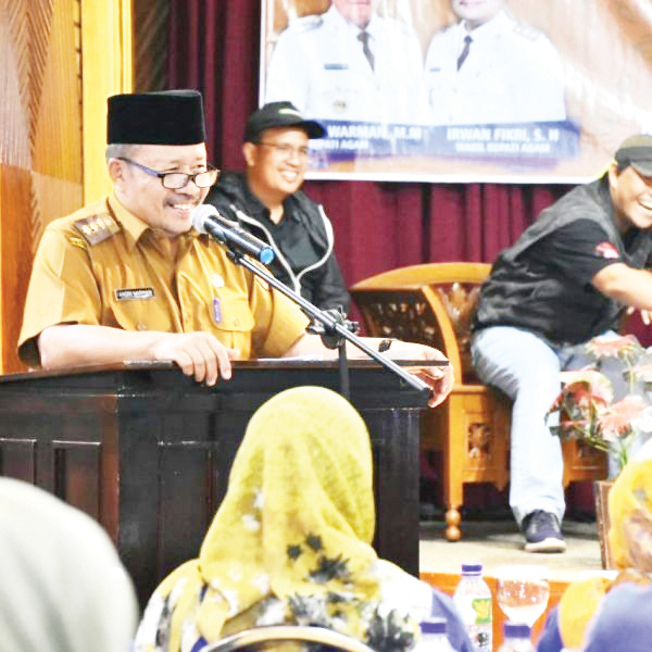 SDM BERKUALITAS— Pemkab Agam terus berupaya meningkatkan kemampuan Sumber Daya Manusia (SDM) dalam mengelola objek wisata di Luak Agam agar menjadi industri pariwisata.