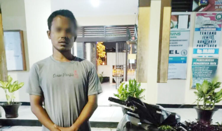 Pelaku pungutan liar alias pungli diamankan oleh pihak kepolisian.