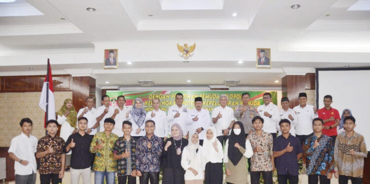 DUKUNGAN— Pemuda pelopor merupakan aset daerah yang memiliki segmentasi tersediri dalam mendukung pembangunan daerah.
