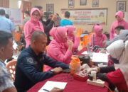 Jelang HUT Bhayangkara, Polres Sawahlunto Gelar Aksi Bakti Sosial