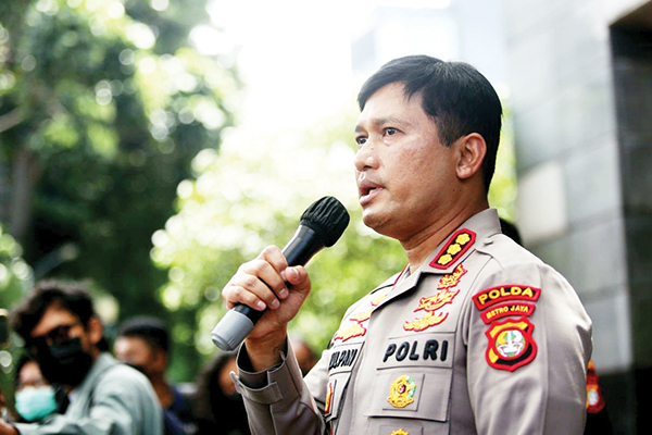 Kabid Humas Polda Metro Jaya Kombes Endra Zulpan