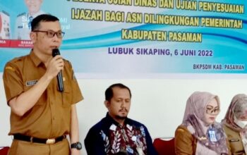 Kepala BKPSDM Teddy Martha.