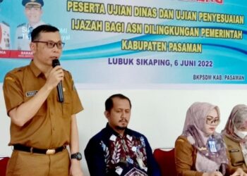 Wujudkan Pelayanan Maksimal, BKPSDM Pasaman berupaya Melakukan Pola Perbaikan Pelayanan