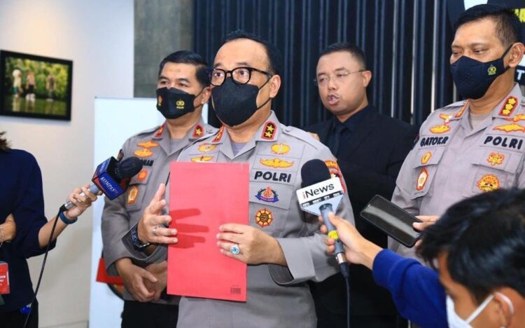 Kepala Divisi Humas Polri Irjen Dedi Prasetyo.