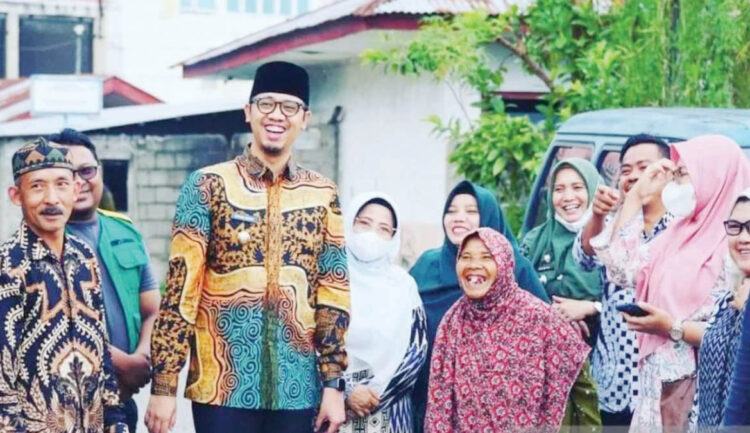 RELOKASI PEDAGANG— Pemko Bukittinggi mengalokasikan penempatan pedagang di Zona Sanjai Pasar Atas Bukittinggi untuk menampung pedagang sanjai.