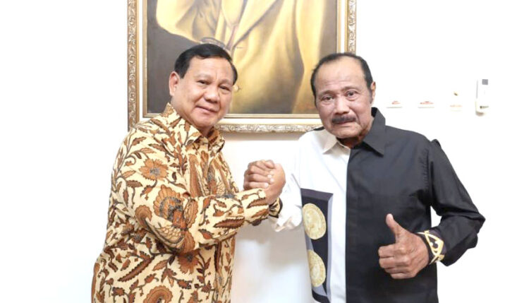 Mantan KSAD Subagyo HS Doakan Prabowo jadi Presiden RI, Survei SMRC: Tren Dukungan Pemilih Meningkat 1 Prabowo dan Subagyo HS