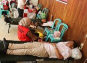 Rayakan HUT Kodam I/BB, Kodim 0310/SS Sumbangkan Darah untuk Masyarakat Sijunjung