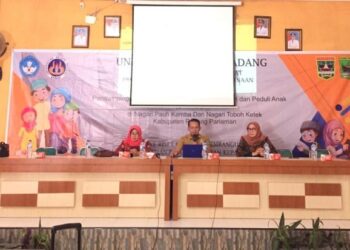 Lakukan Sosialisasi Desa Ramah Perempun dan Peduli Anak di Padangpariaman