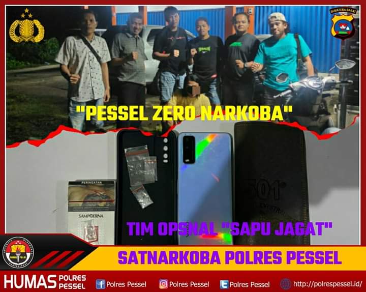 Tak Kenal Ampun, Tim Sapu Jagat Satresnarkoba Polres Pessel Tangkap TO 1 754754