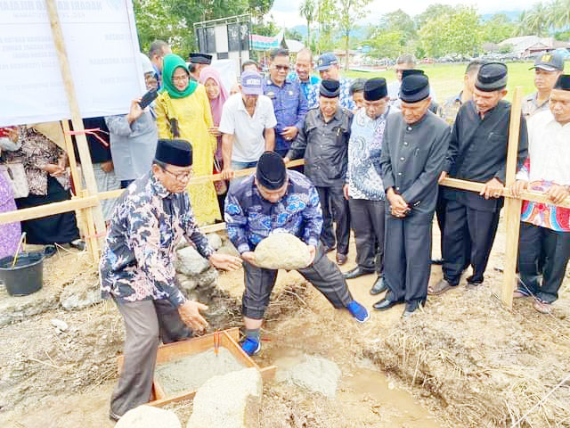 Bangun Kantor Nagari Selesai Berkat Dukungan Ranah dan Rantau