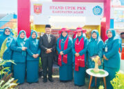 Ramai Dikunjungi, Stand UP2K Agam Jajakan Hasil Produksi Kader PKK