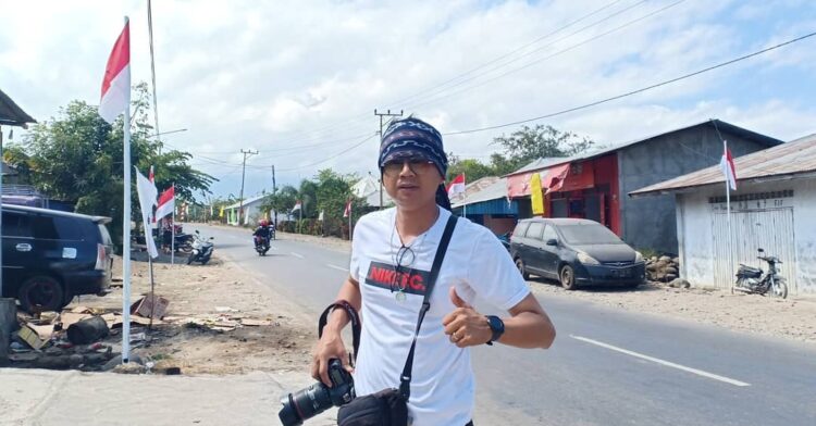 IKUT MUSDA—Defri Mulyadi yang akan ikut dalam Musda Ketua IJTI Sumbar, memilih ketua IJTI.