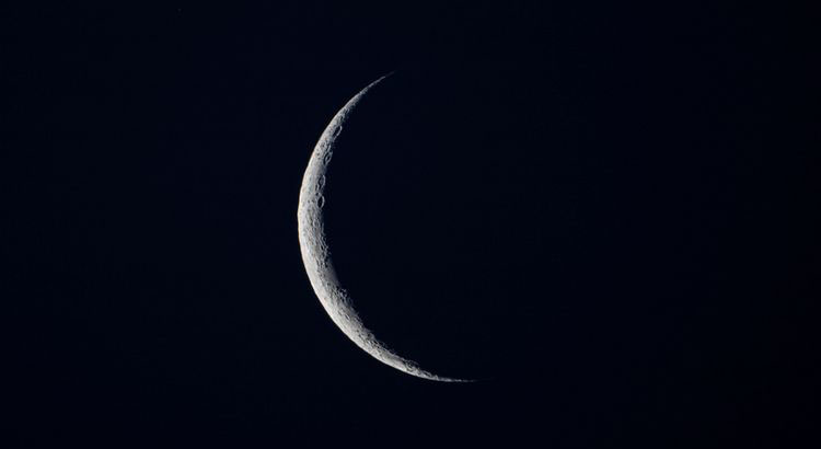 ILUSTRASI— Hilal yang merupakan bulan sabit tipis yang dijadikan penentu awal bulan Syawal, maupun awal bulan lain dalam kalender Hijriyah.