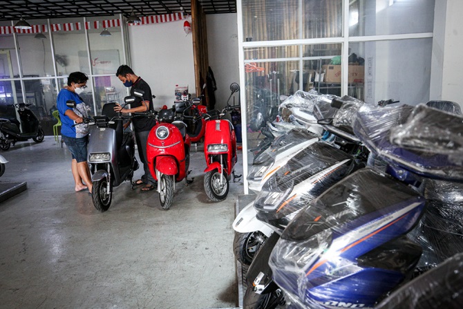 Uwinfly, produk kendaraan listrik.