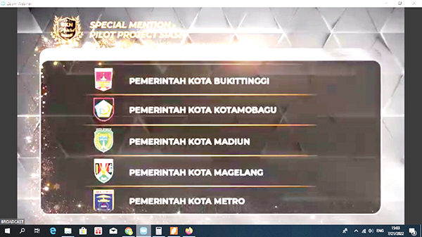 Pemko Bukittinggi Raih BKN Award Untuk 2 Kategori Tingkat Nasional