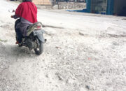 Warga Mengaku Resah, Jalan Utama di Kota Sawahlunto Rusak Parah