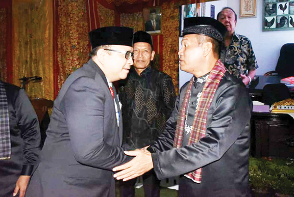 Sekda Andree Algamar Hadiri HUT Kota Pariaman