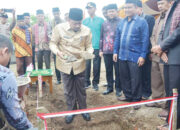 Bupati Agam Letakkan Batu Pertama Pembangunan GOR Panampuang