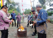 Kemenag Sawahlunto Bersih-bersih, Ratusan Buku Nikah, Akta Nikah dan Pemeriksaan Nikah Dibakar