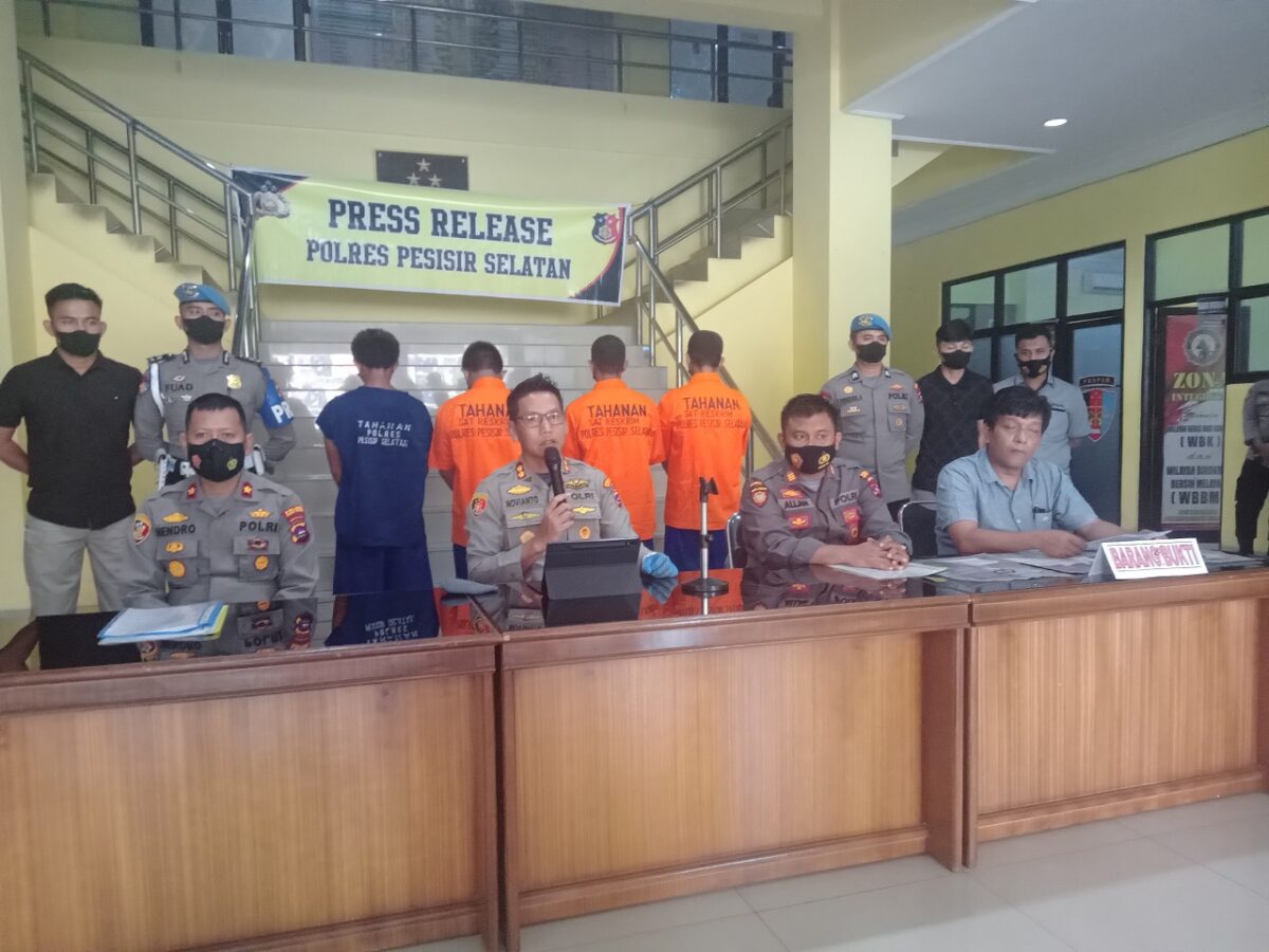 19 LP dan 37 Tersangka Berhasil Diungkap Jajaran Polres Pessel