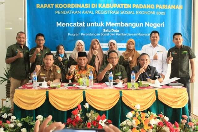 USAI—Wakil Bupati Padangpariaman rahmang usai acara BPJS.