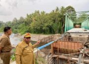 Trasportasi Berjalan Lancar dan Ekonomi Meningkat, Akhir 2022, Pengerjaan Jembatan Lubuk Napa Tuntas