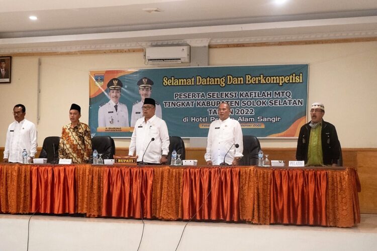Didaulat sebagai tuan rumah MTQ