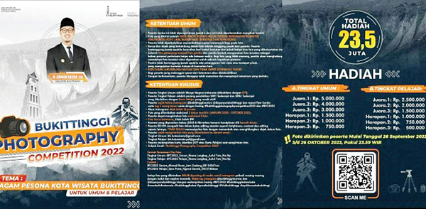 Disparpora Bukittinggi Gelar Lomba Foto untuk Promosi Pariwisata 1 Disparpora