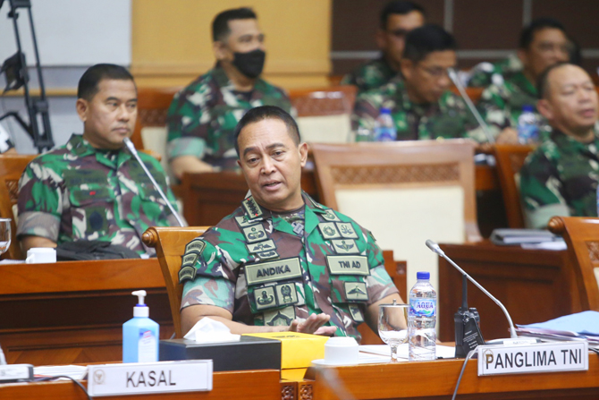 Jenderal TNI Andika Perkasa
Panglima TNI