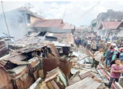 5 Rumah di Permukiman Padat Penduduk Ludes Terbakar di Kota Bukittinggi
