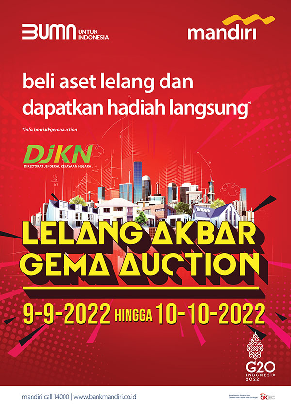 Bank Mandiri Gelar Lelang Akbar Gema Auction 1 Poster