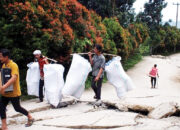 Kejadian di Bogor, Tanah Tiba-Tiba Terbelah, Bangunan dan Jalan Rusak