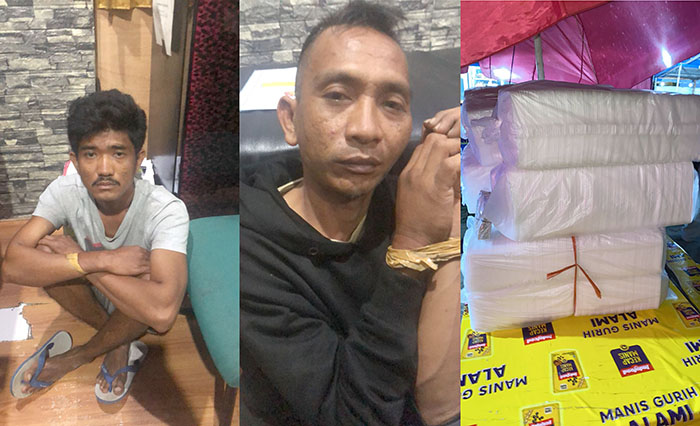 Karyawan Toko Plastik Ferina Mencuri di Tempat Kerja, Angkut Barang dari Gudang lalu Dijual ke Orang 1 PENCURI— Dua pelaku pencurian di Toko Ferina Plastik ditangkap Tim Klewang Polresta Padang.